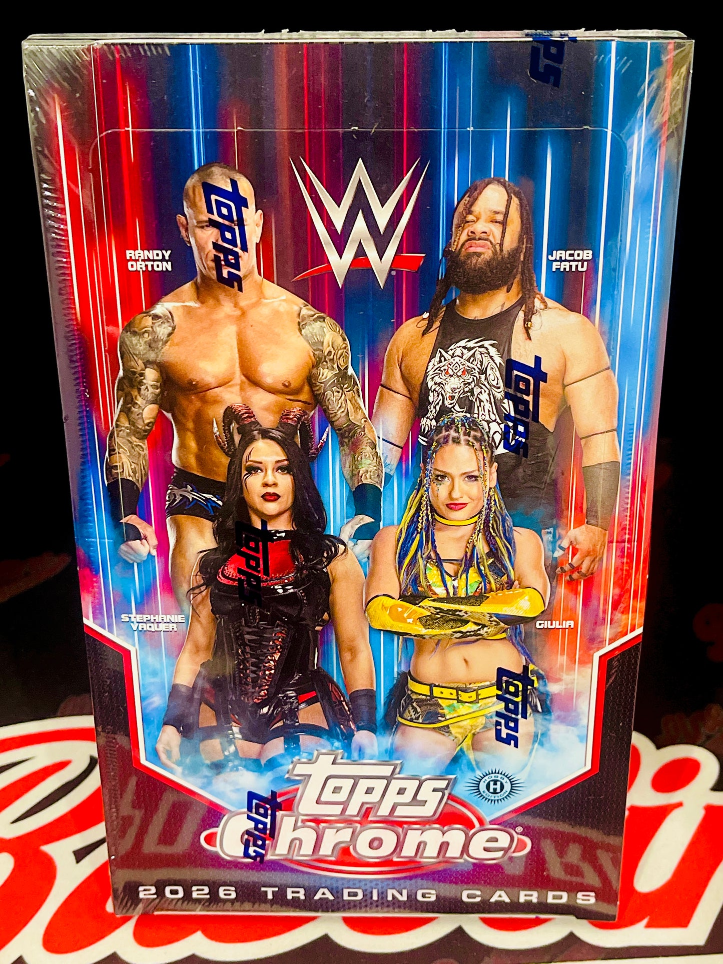 2026 Topps Chrome WWE Wrestling Hobby Box