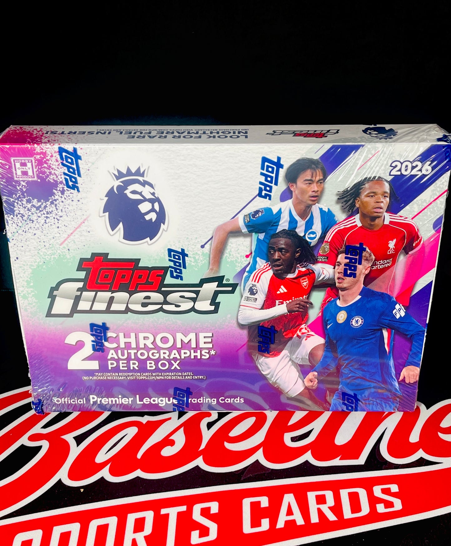 2026 Topps Finest Premier League EPL Soccer Hobby Box