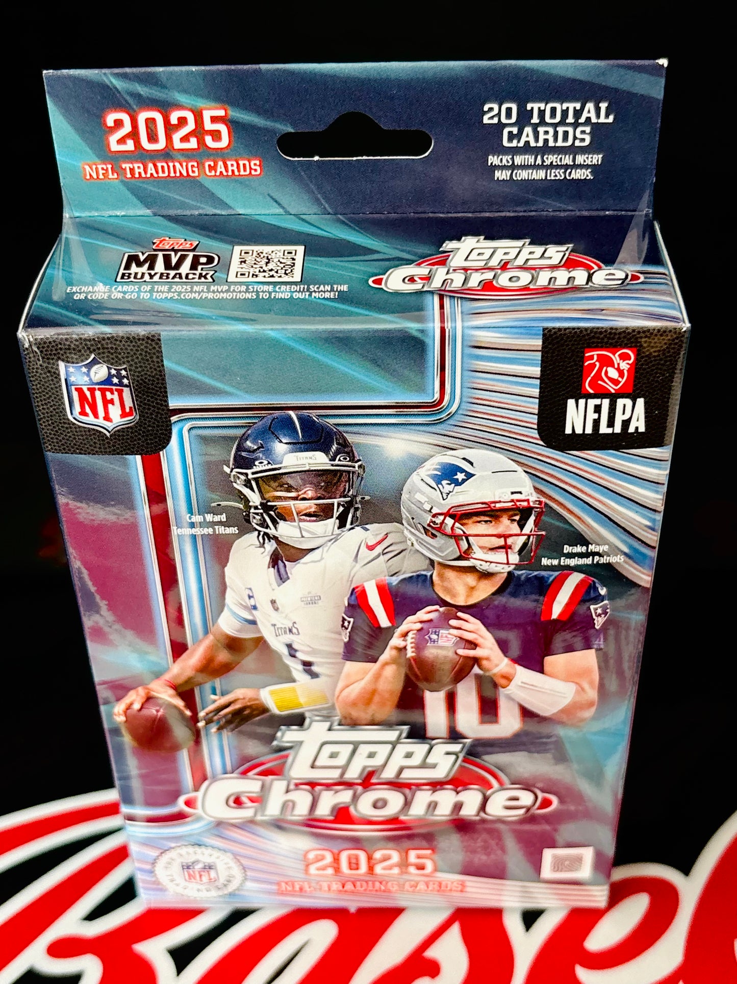 2025 Topps Chrome Football Hanger Box