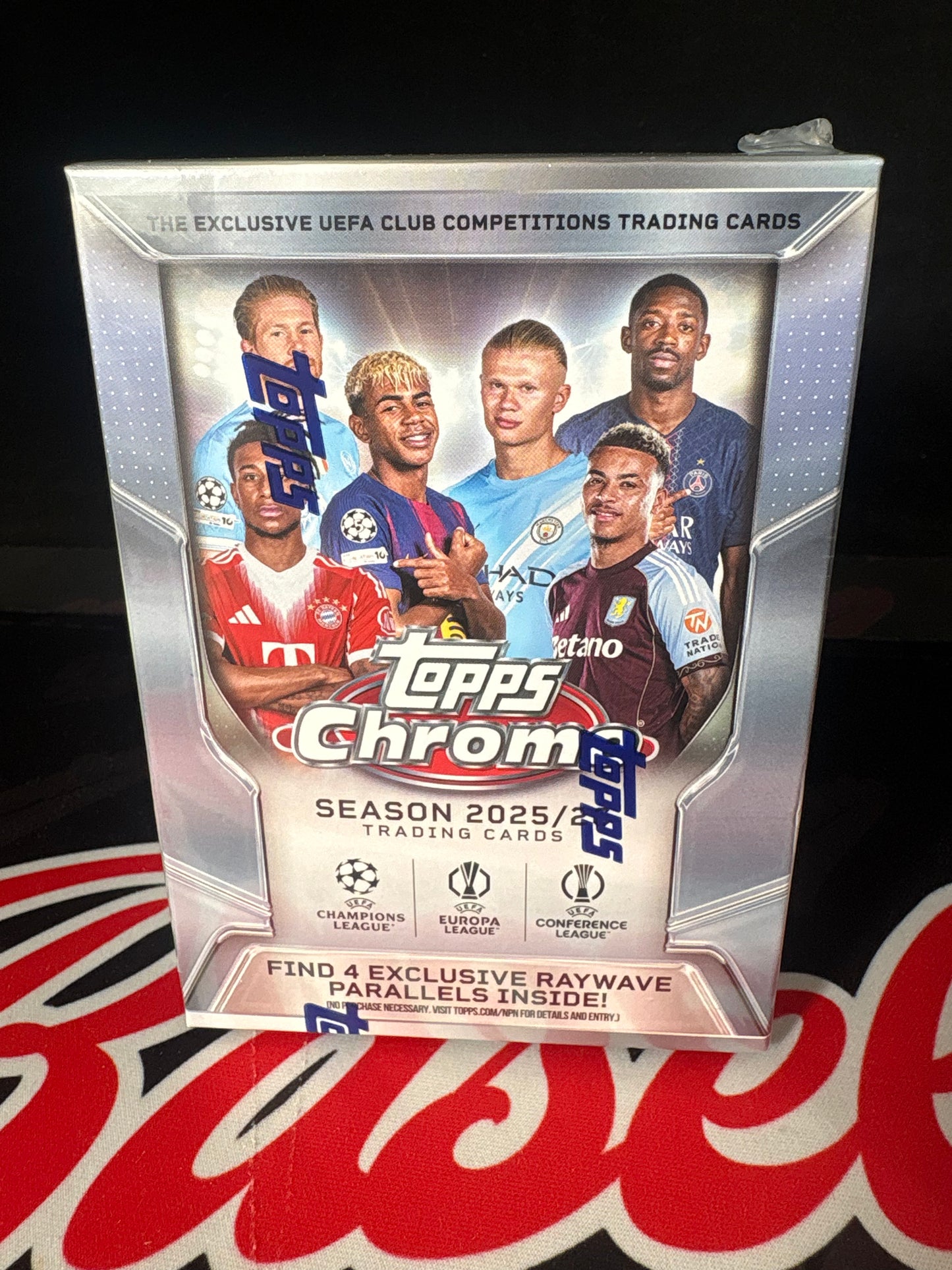 2025/26 Topps Chrome UEFA Club Competitions Soccer Blaster Box
