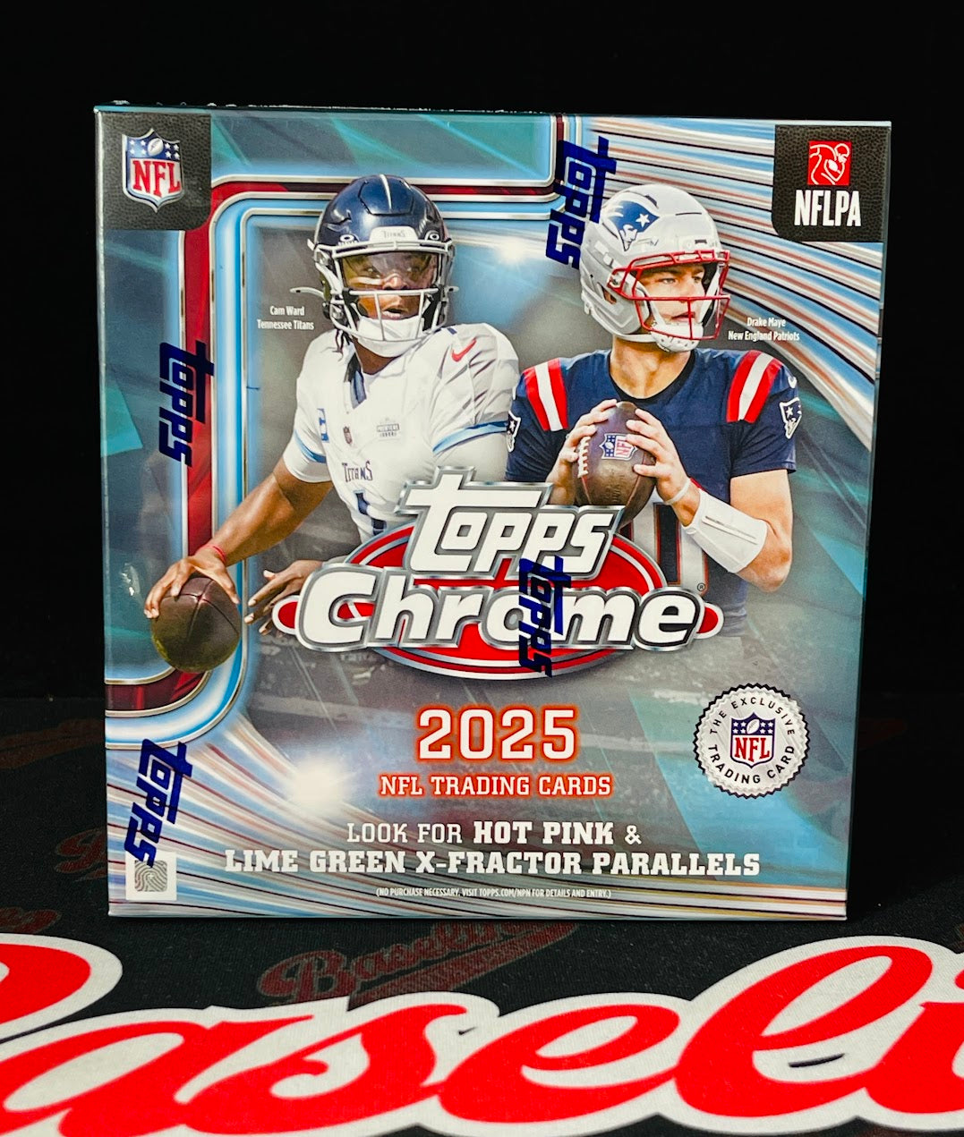2025 Topps Chrome Football Mega Box