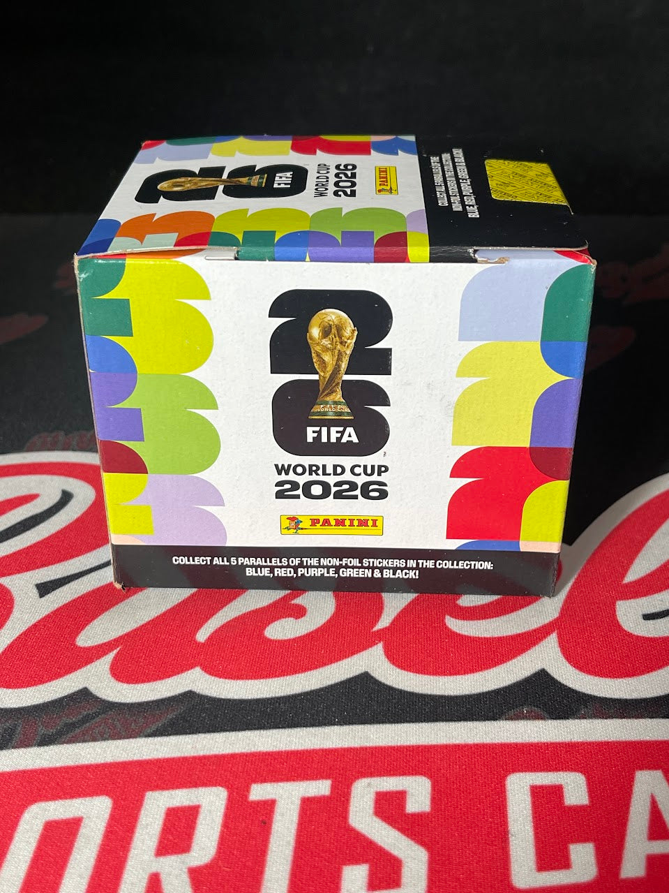 2026 Panini FIFA World Cup Soccer 50-Pack Sticker Box