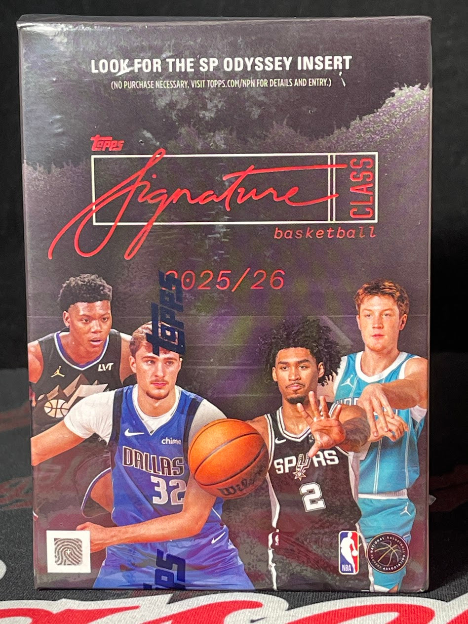 2025/26 Topps Signature Class Basketball Blaster Box