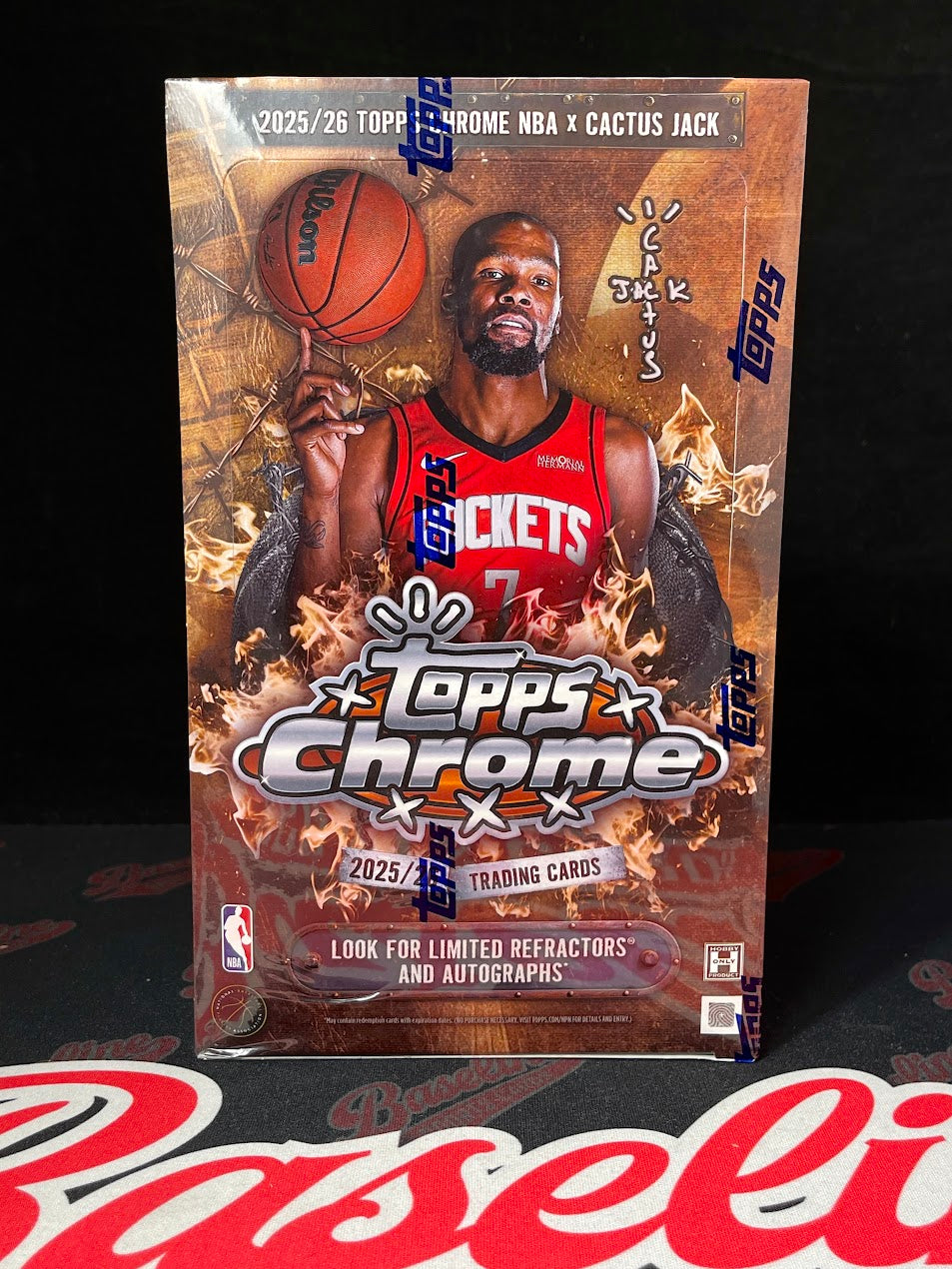 2025/26 Topps Chrome Cactus Jack Basketball Hobby Box