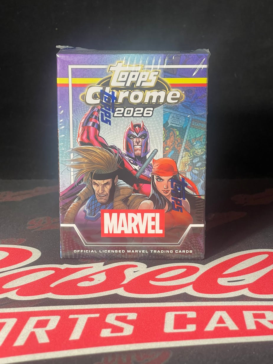 2026 Topps Marvel Comics Chrome Blaster Box