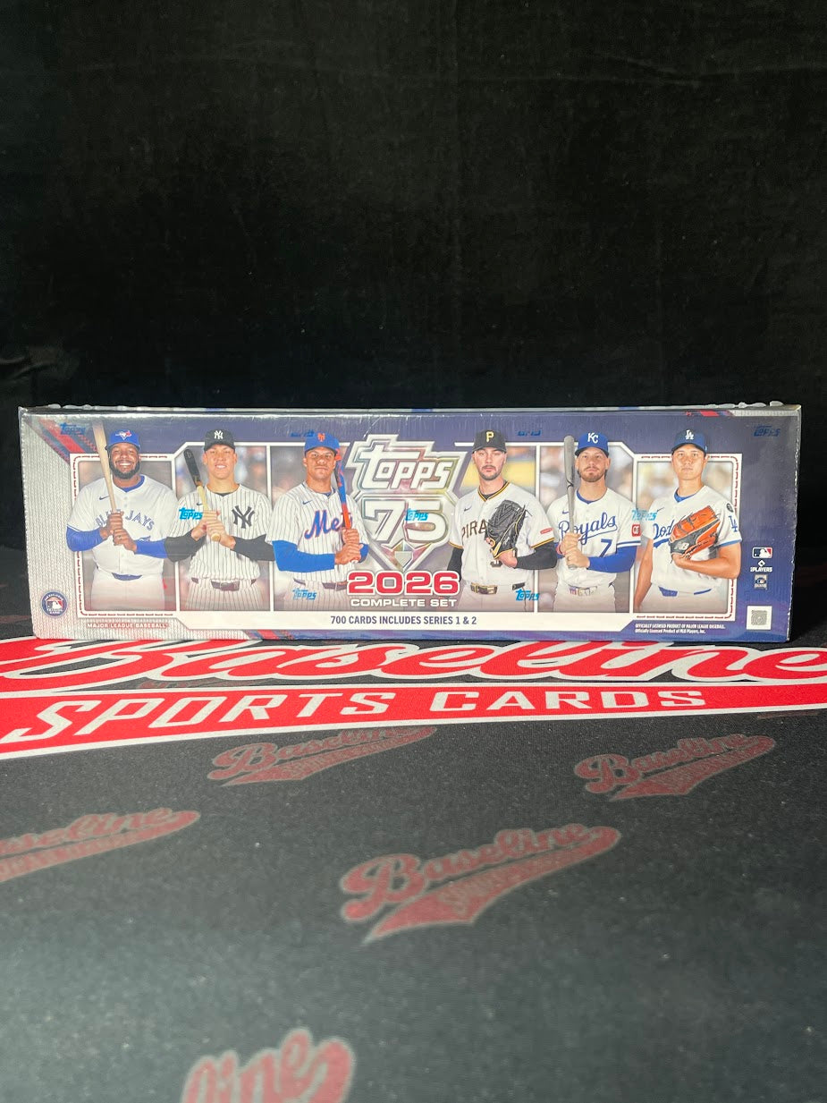 2026 Topps Factory Set Baseball Box