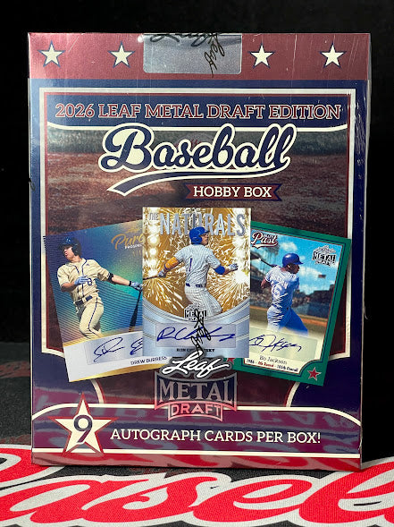 2026 Leaf Metal Draft Baseball Hobby Box