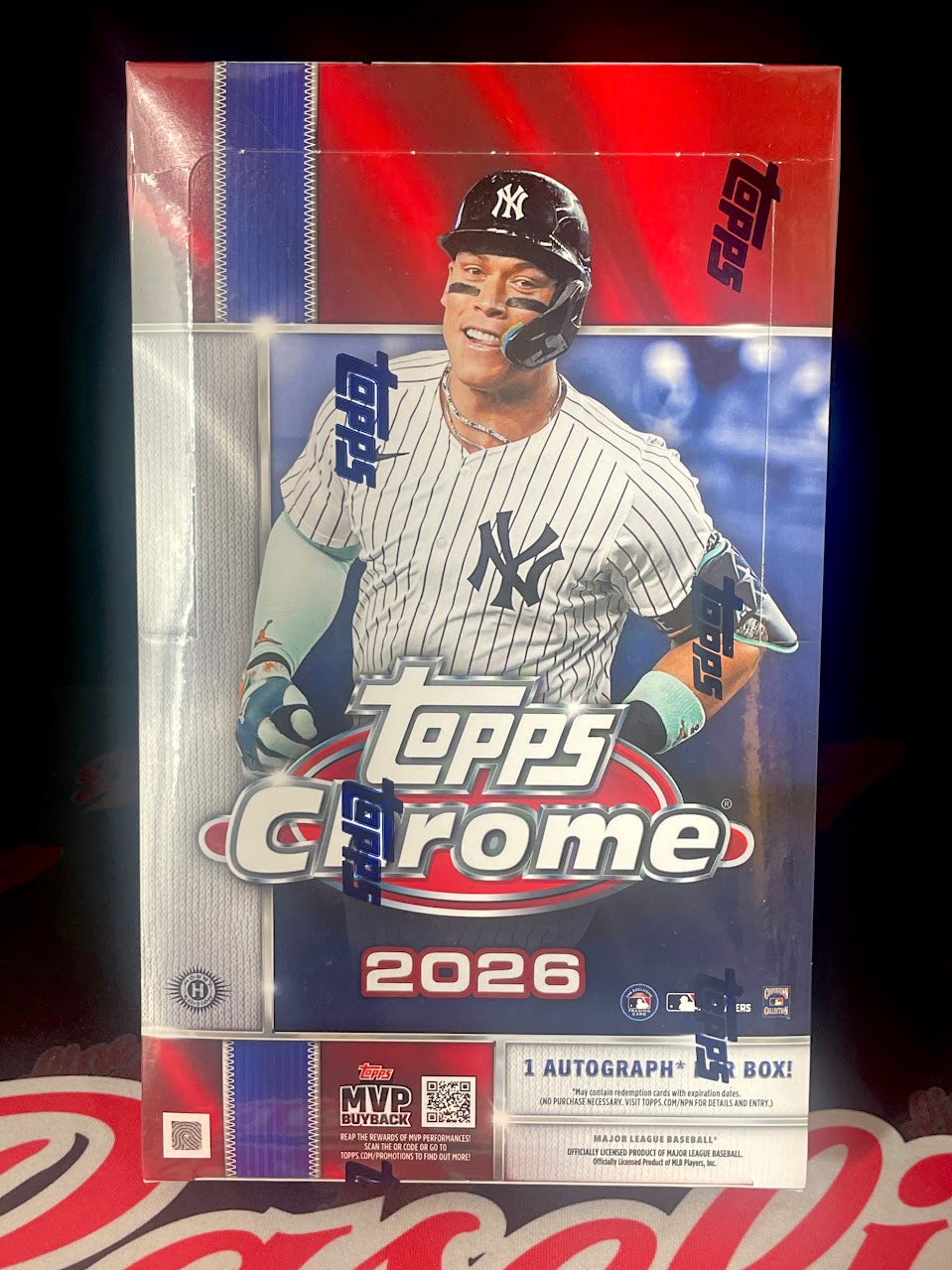 2026 Topps Chrome Baseball Hobby Box
