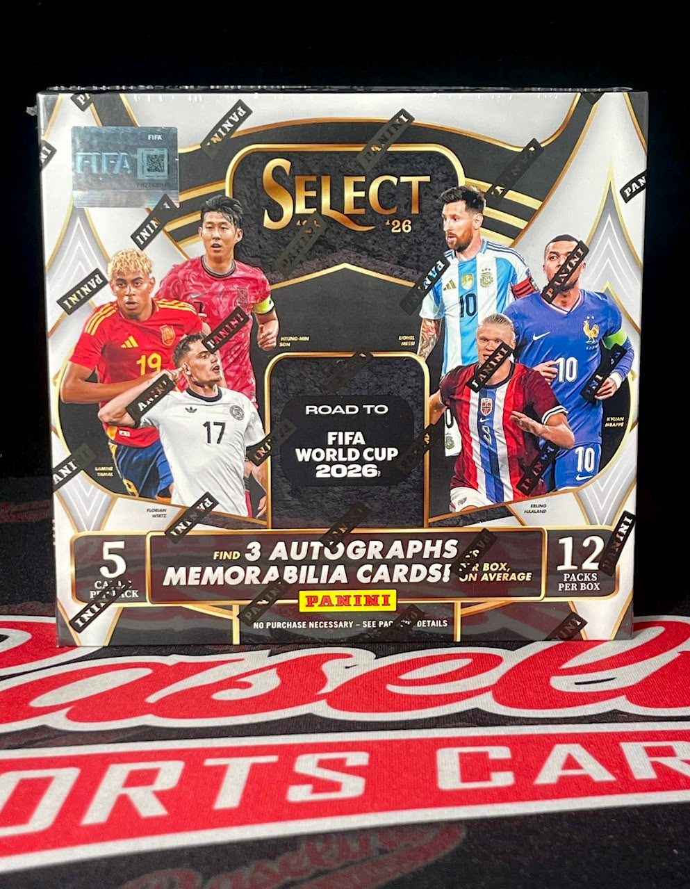 2025/26 Panini Select Road to FIFA World Cup Soccer Hobby Box