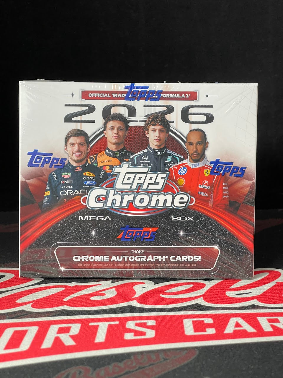 2026 Topps Chrome F1 Formula 1 Mega Box