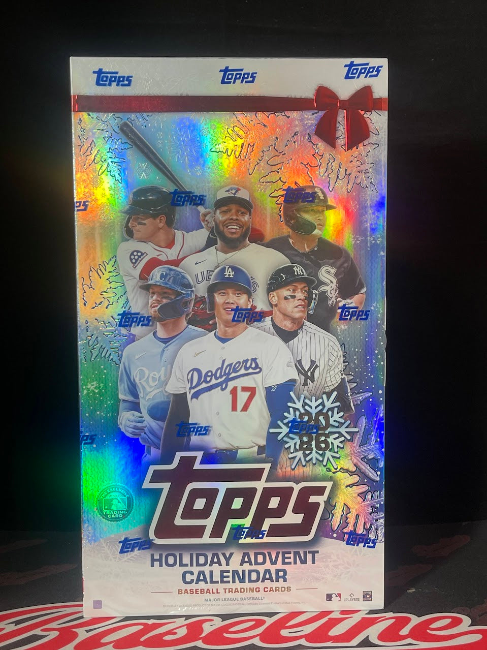 2026 Topps Holiday Baseball Advent Calendar Box