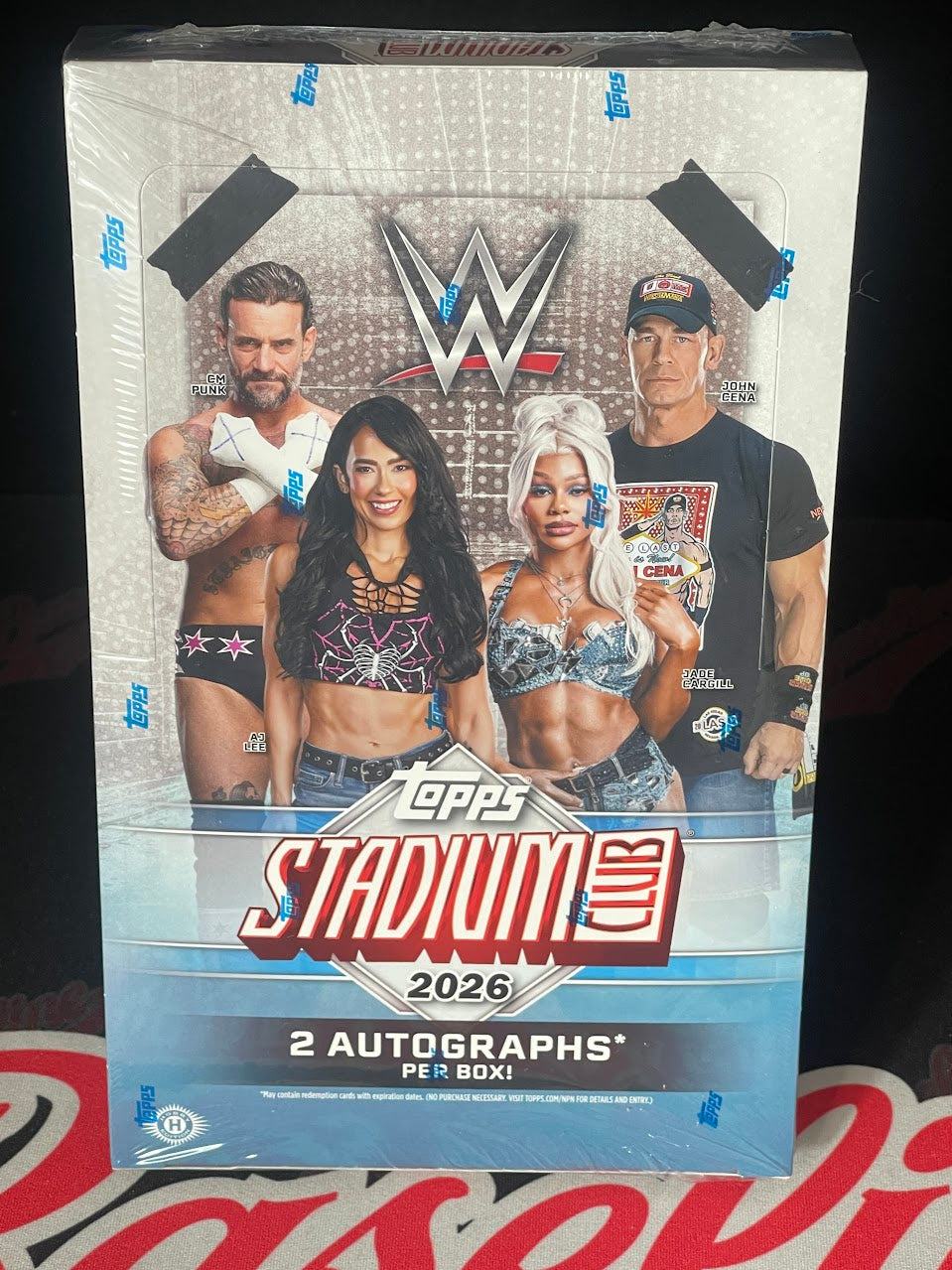 2026 Topps Stadium Club WWE Wrestling Hobby Box