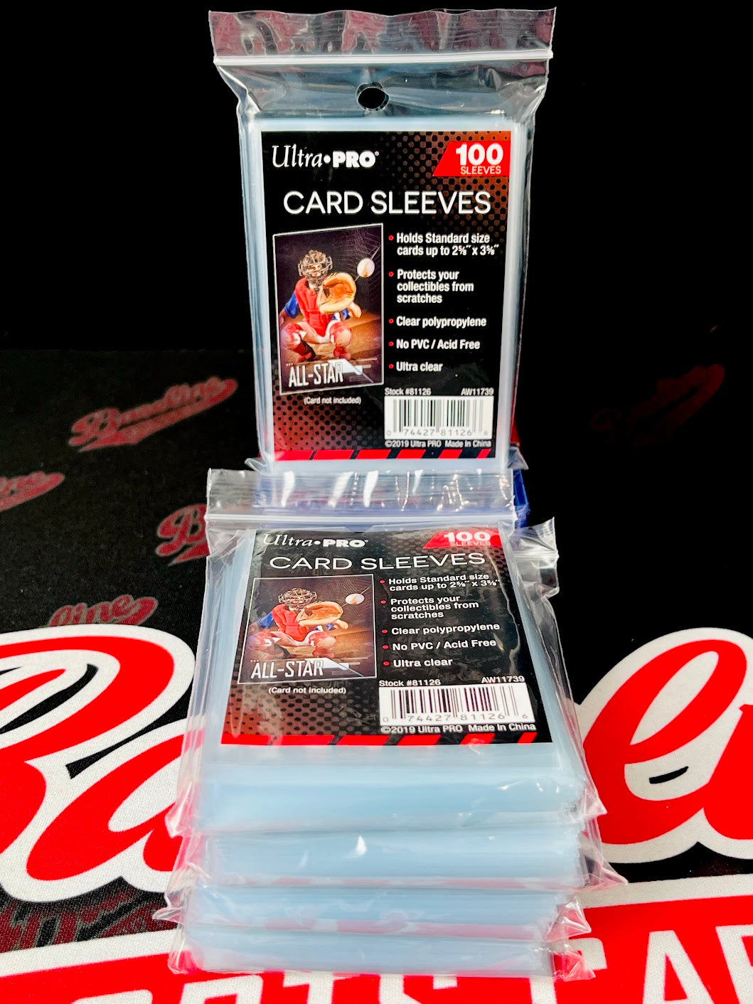 Ultra PRO Soft Sleeves 5-Pack Baseline Sports Cards Ultra PRO Soft Sleeves 5-Pack Baseline Sports Cards