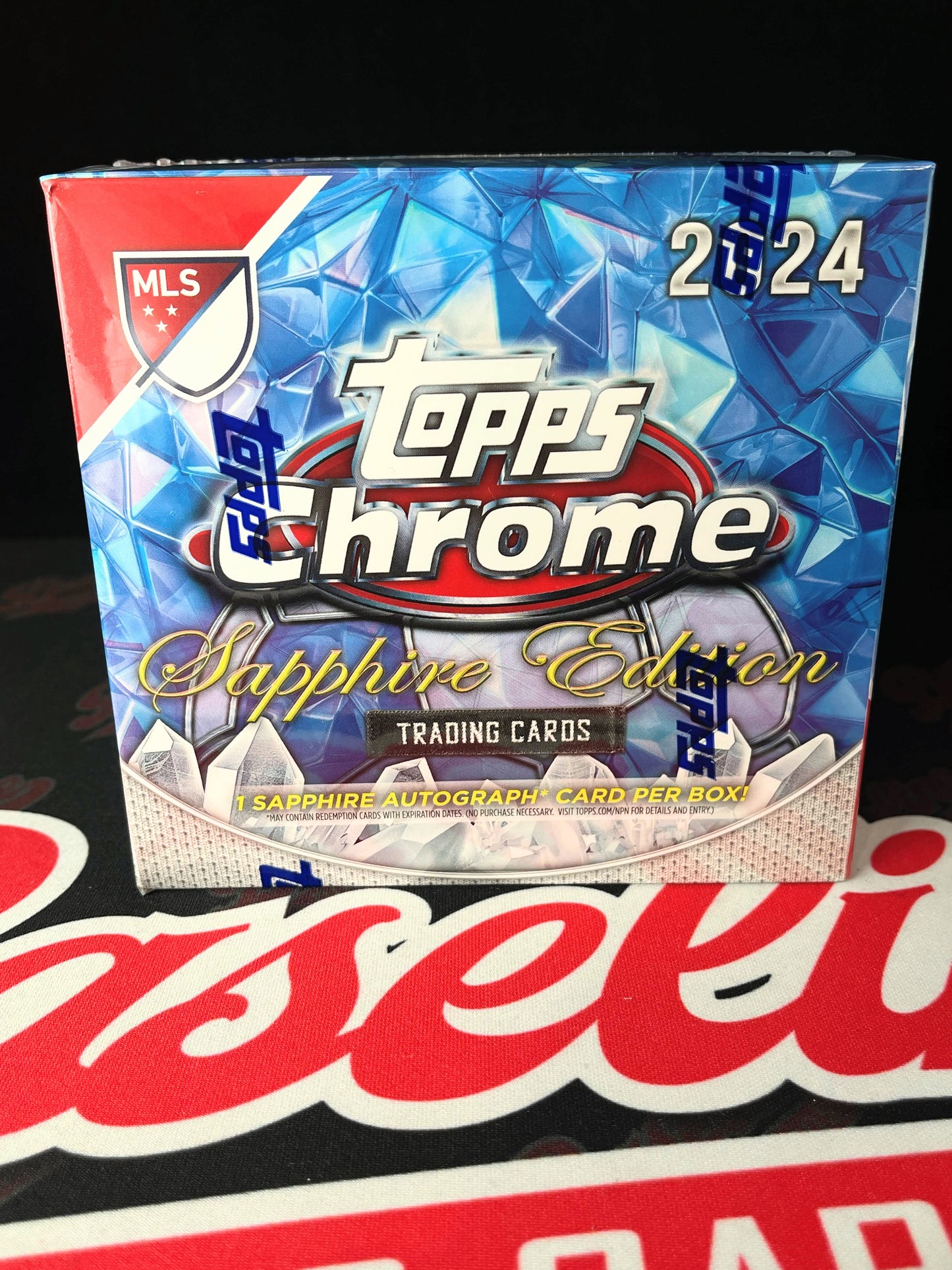 2024 Topps MLS Chrome Soccer Sapphire Edition Box