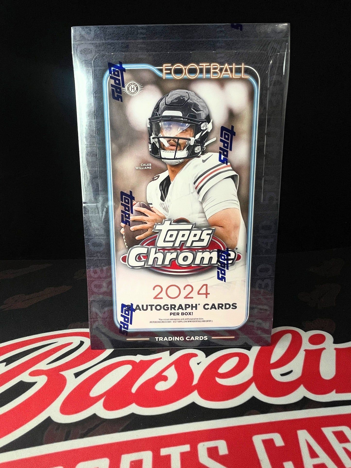 2024 Topps Chrome Football Hobby Box