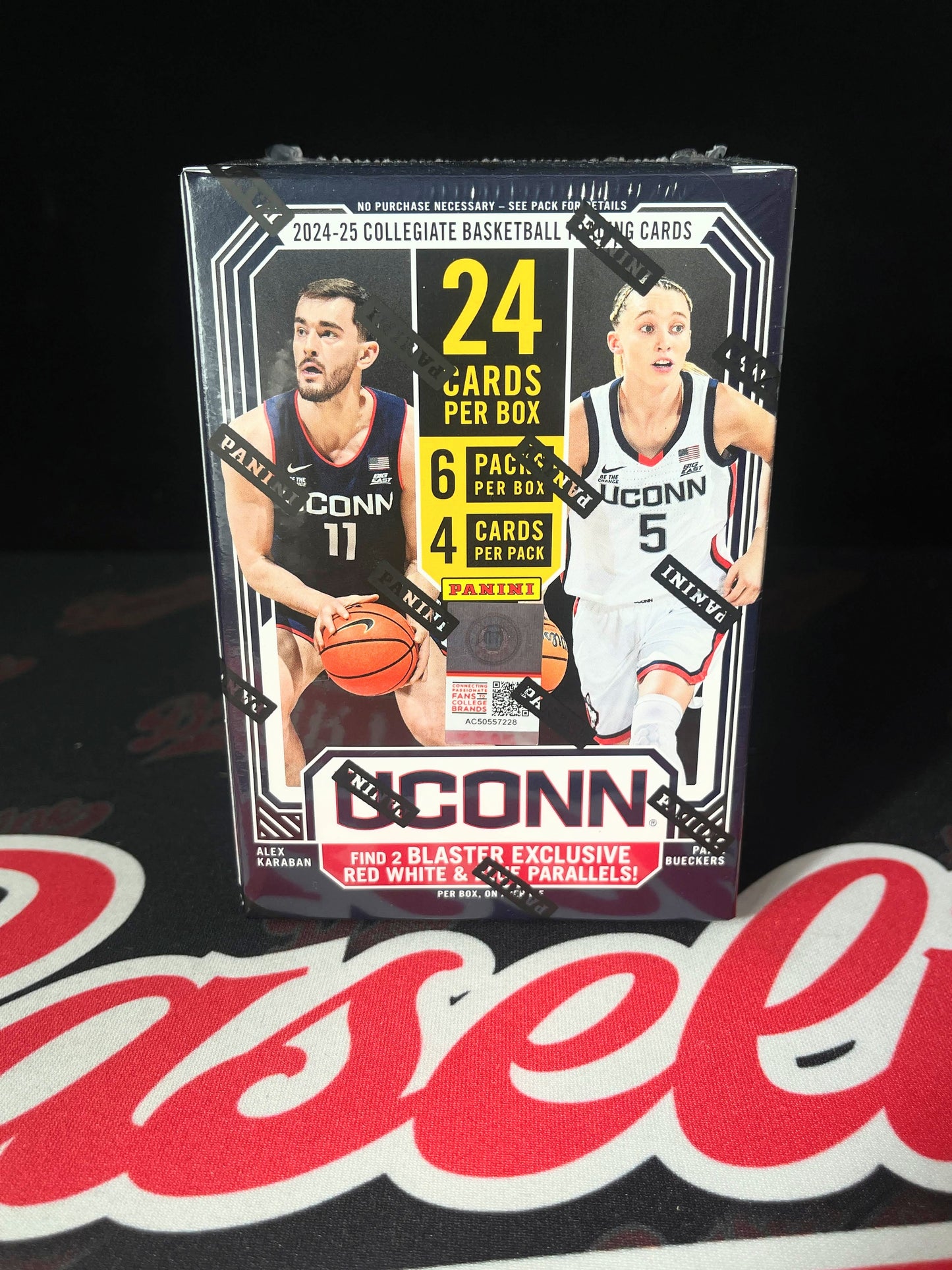 2024-25 Panini NIL University of Connecticut Basketball Blaster Box