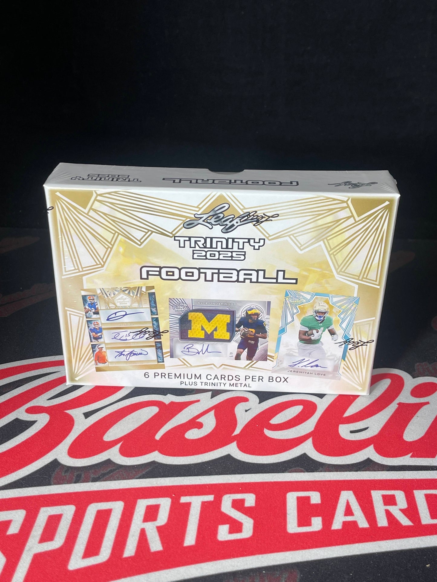 2025 Leaf Trinity Football Hobby Box