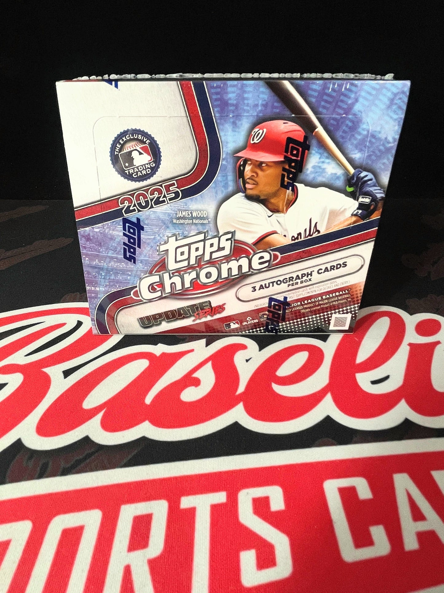 2025 Topps Chrome Update Series Baseball Jumbo Box