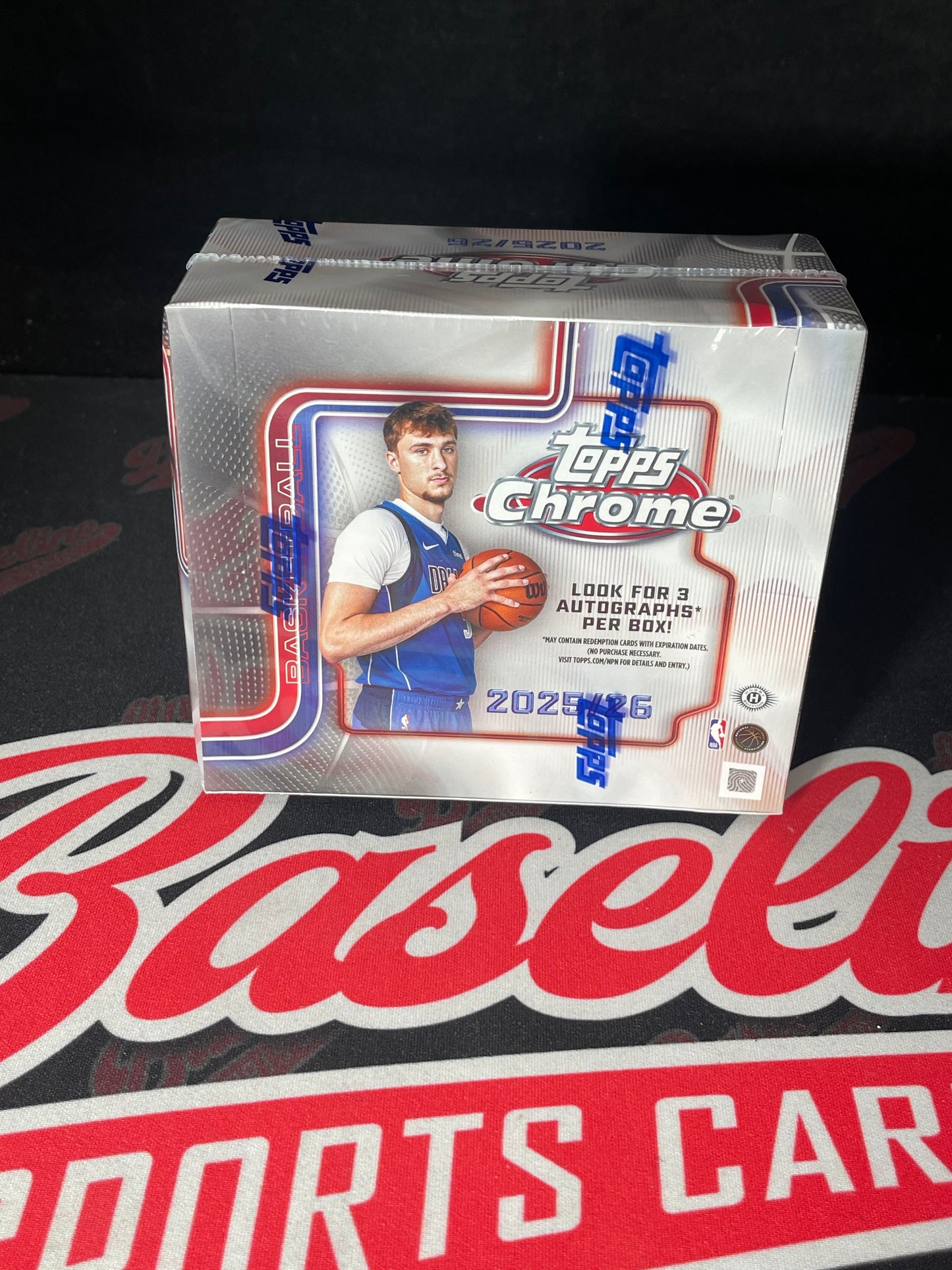 2025/26 Topps Chrome Basketball Jumbo Box