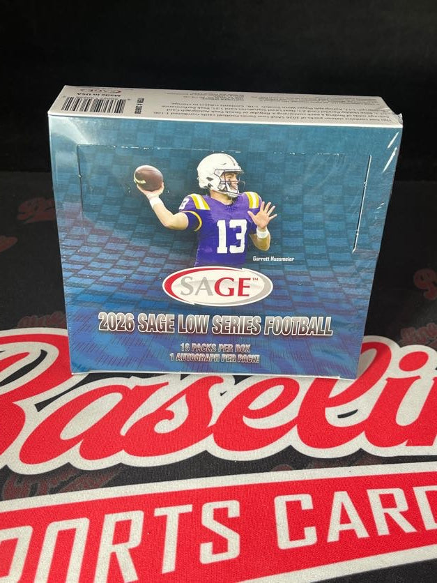2026 Sage Football Low Series Hobby Box