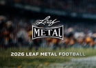 2026 Leaf Metal Football Jumbo Box