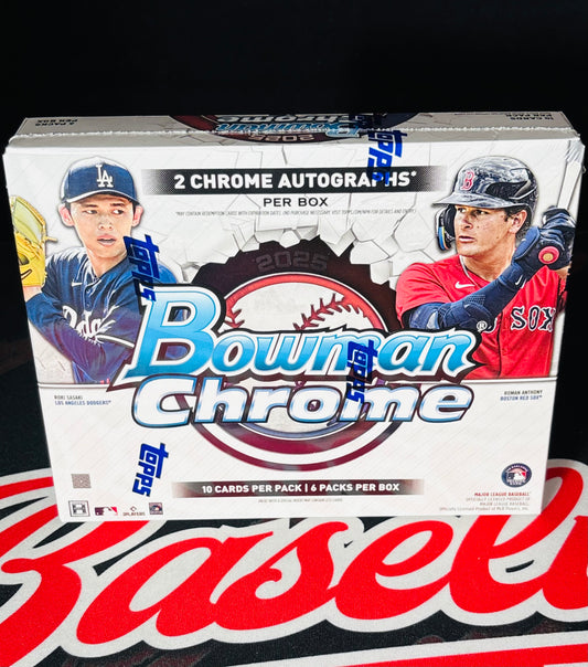 2025 Bowman Chrome Baseball Hobby Box