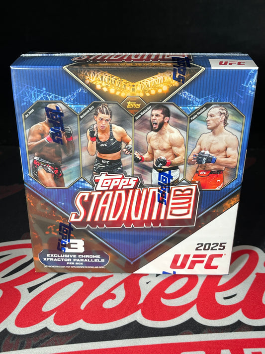 2025 Topps Stadium Club UFC Mega Box