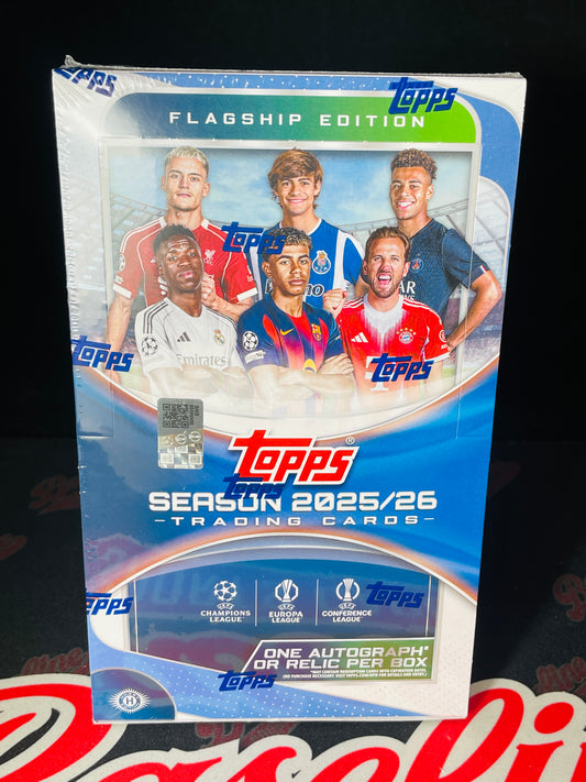 2025/26 Topps UEFA Club Competitions Soccer Hobby Box