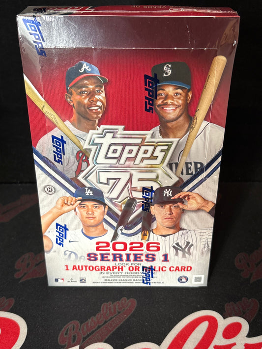 2026 Topps Series 1 Baseball Hobby Box