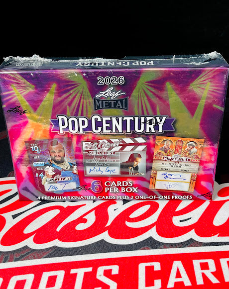 2026 Leaf Metal Pop Century Hobby Box