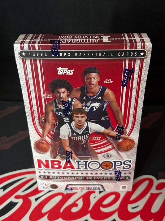 2025/26 Topps Hoops Basketball Hobby Box