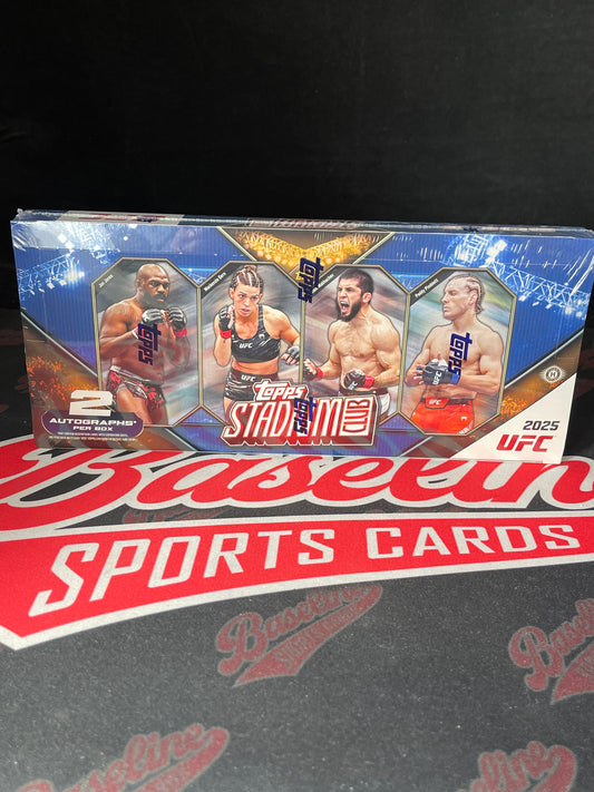 2025 Topps UFC Stadium Club Hobby Box