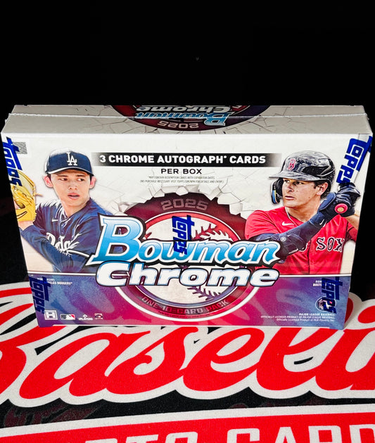2025 Bowman Chrome Baseball Breakers Delight Box
