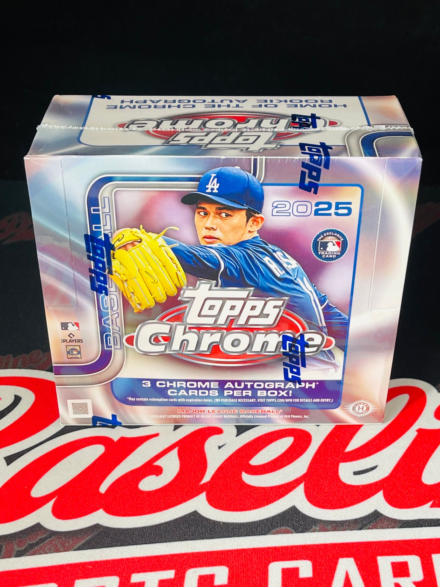 2025 Topps Chrome Baseball Jumbo Box