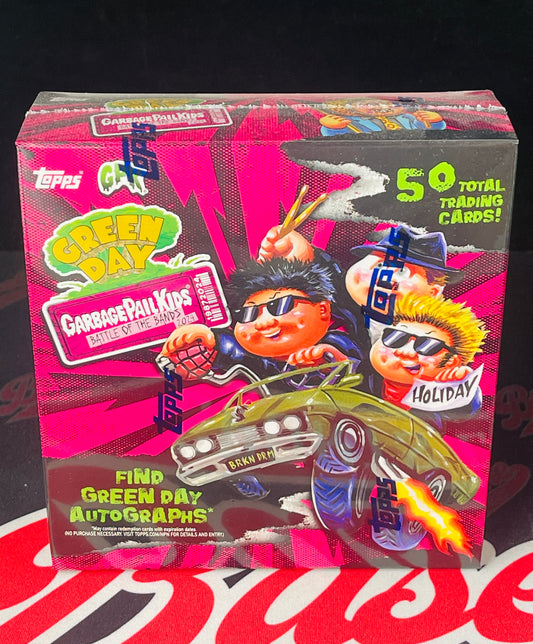 2024 Topps Garbage Pail Kids Battle Of The Bands: Green Day Hobby Box