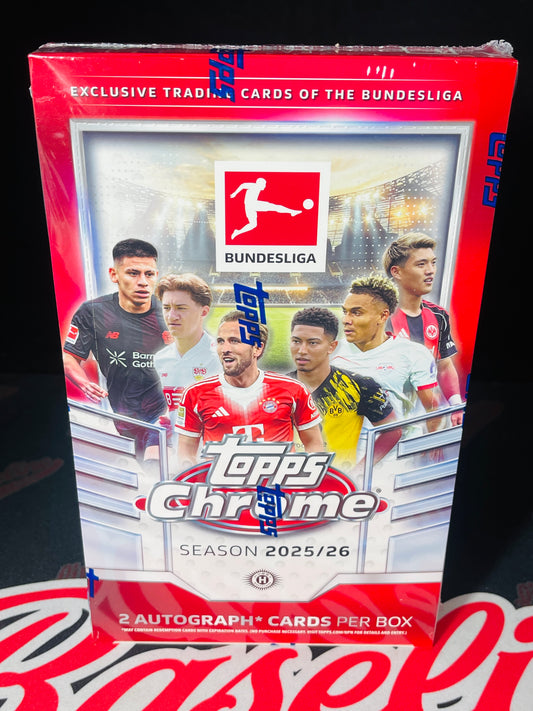 2025/26 Topps Chrome Bundesliga Hobby Box