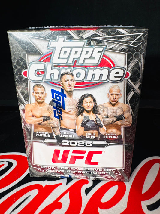 2026 Topps Chrome UFC Blaster Box