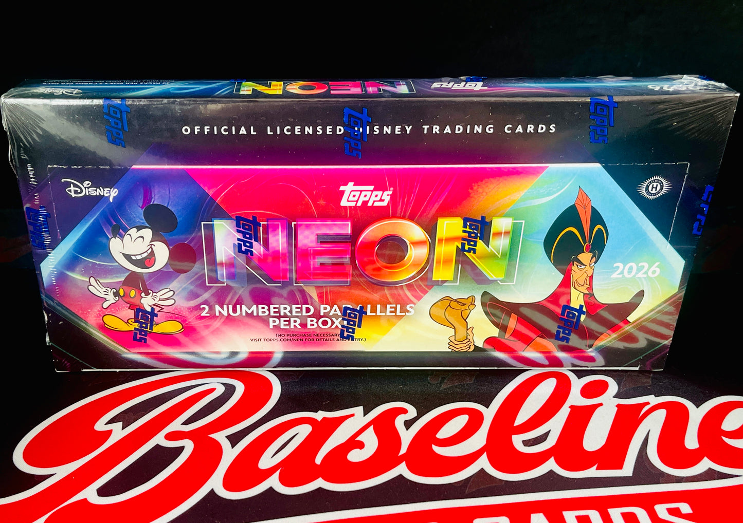 2026 Topps Disney Neon Hobby Box
