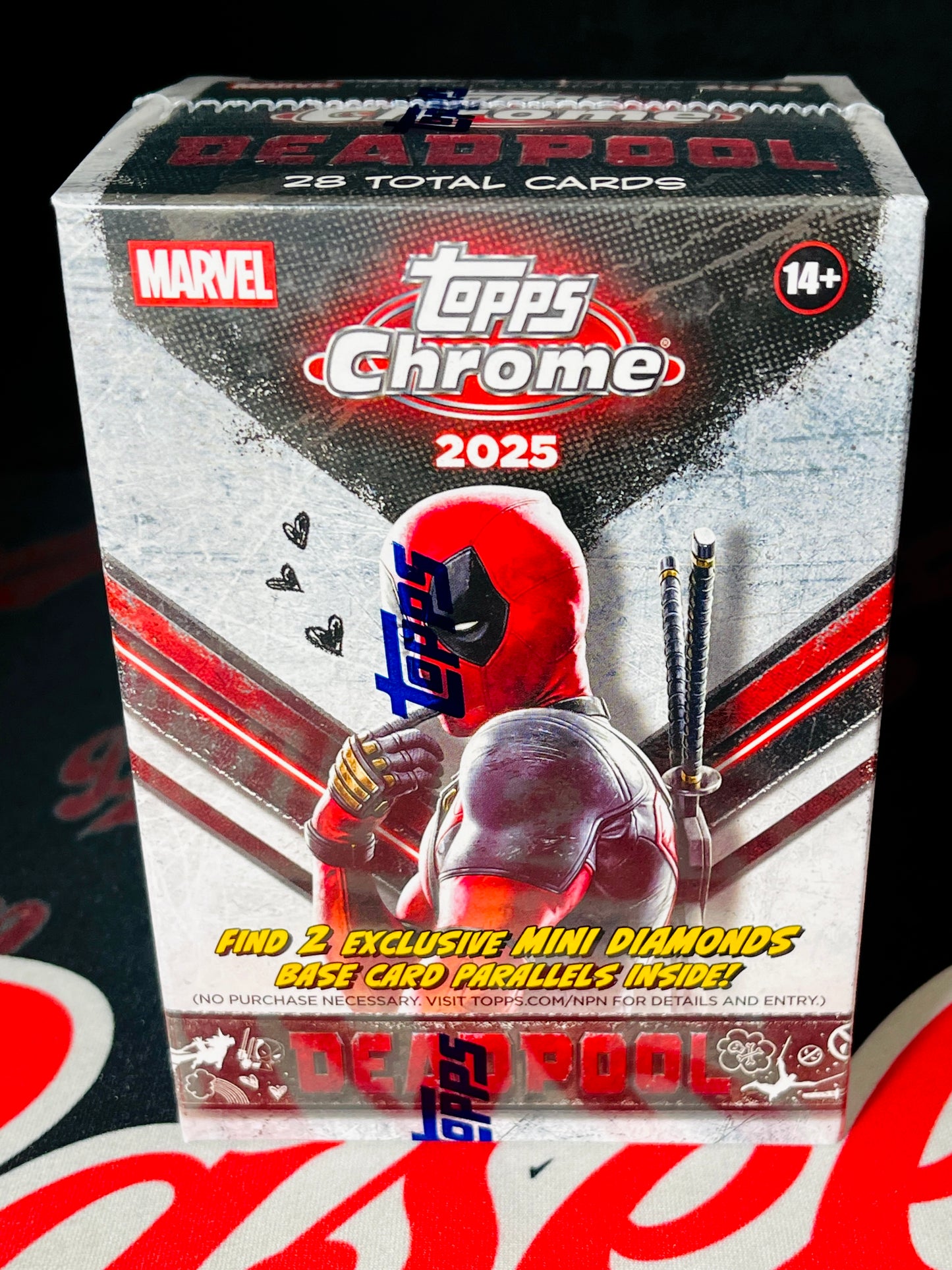 2025 Topps Chrome Marvel Deadpool Blaster Box