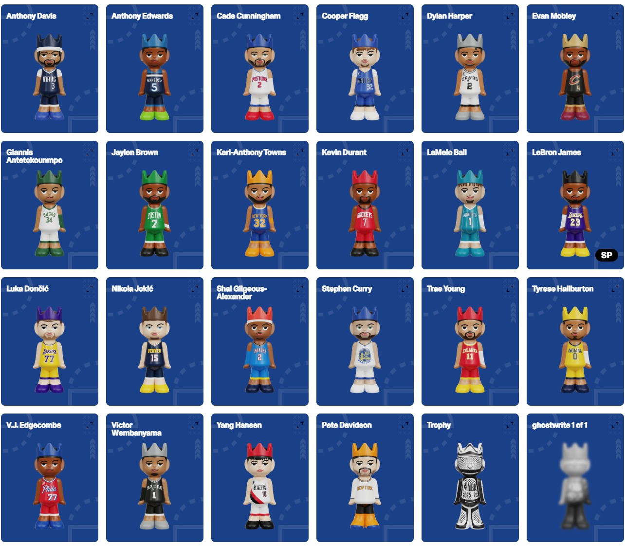 Ghostwrite NBA 2025/26 Season 100% Figure