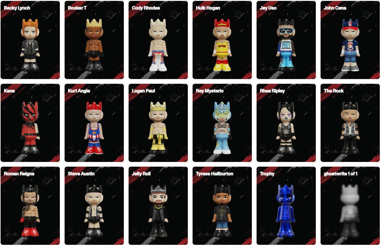 Ghostwrite WWE Volume I 100% Figure