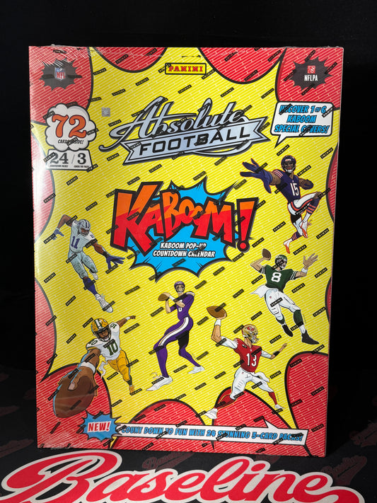 2024 Panini Absolute Football Countdown Calendar