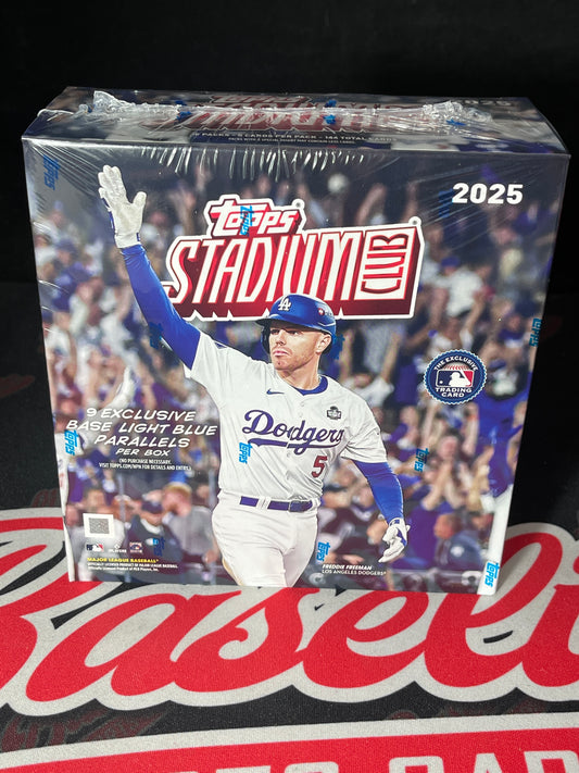 2025 Topps Stadium Club Baseball Mega Box