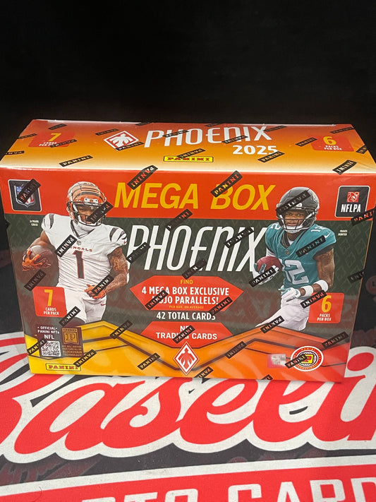 2025 Panini Phoenix Football Hobby International Mega Box
