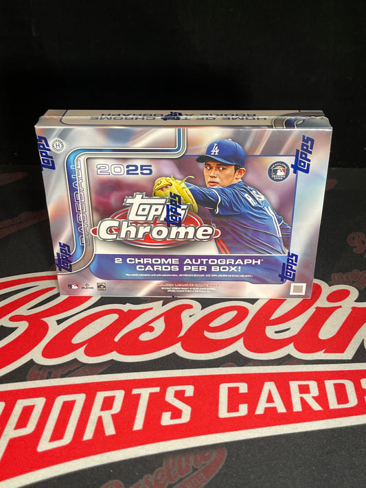 2025 Topps Chrome Baseball Breaker's Delight Box