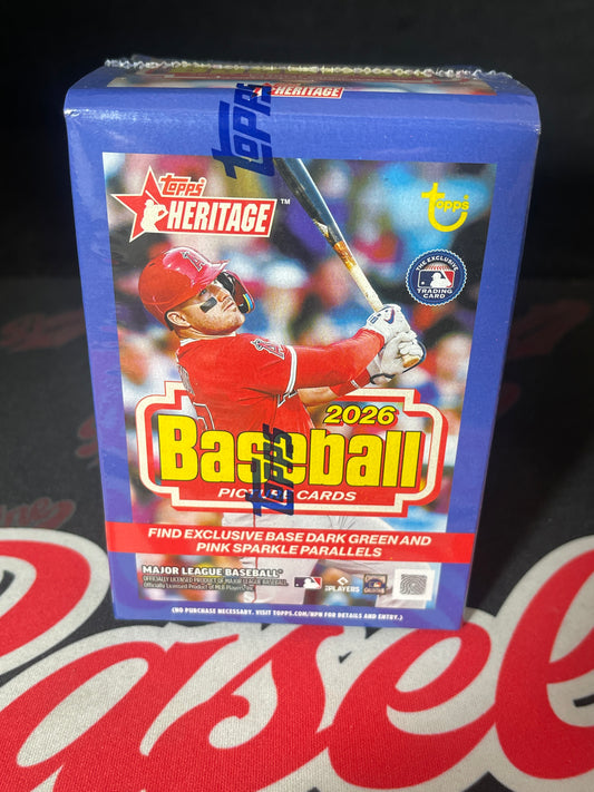 2026 Topps Baseball Heritage Blaster Box