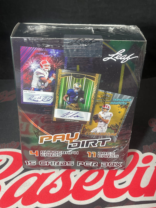 2026 Leaf Paydirt Football Hobby Box