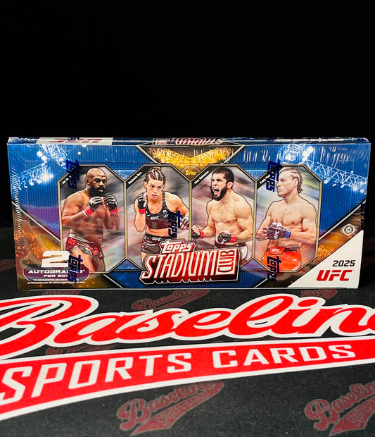2025 Topps UFC Stadium Club Hobby Box