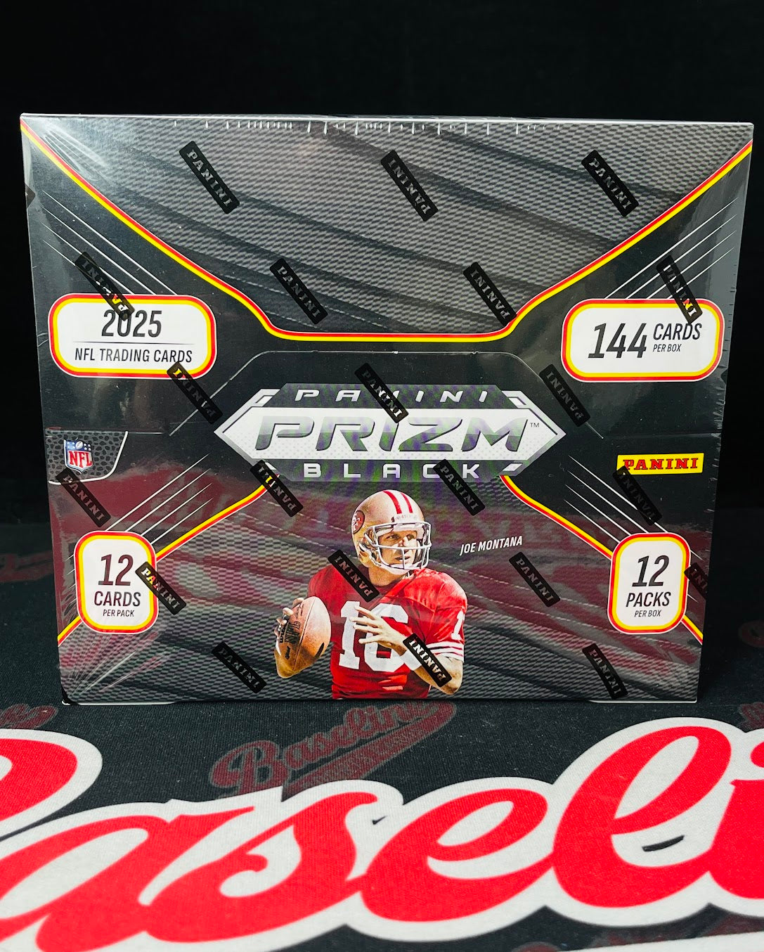 2025 Panini Prizm Black Football Hobby Box