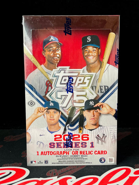 2026 Topps Series 1 Baseball Hobby Box